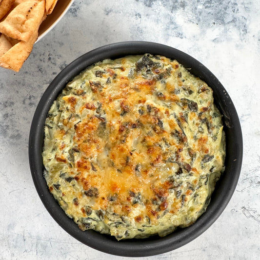 Spinach-Artichoke-Hatch Chile Dip