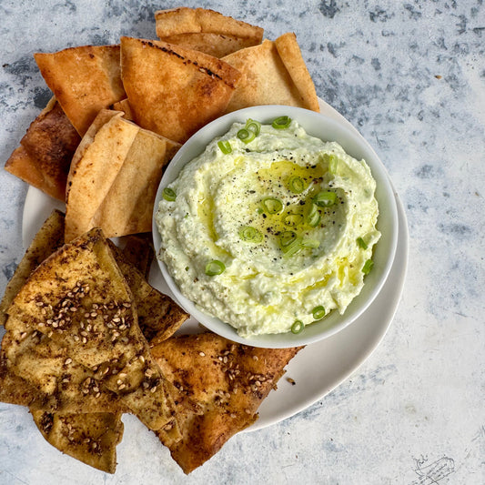 Creamy Feta-Scallion Dip