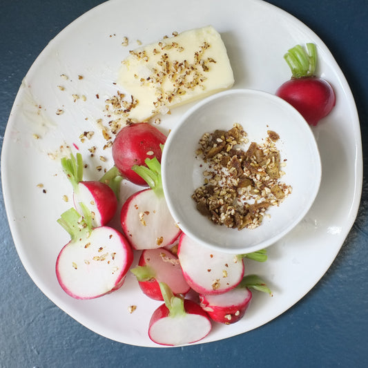 Radishes with Butter & Bits
